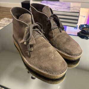Clarks Sage Desert Chukka Boots with Crepe Sole